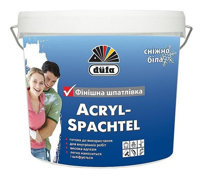 Шпаклівка Dufa Acryl-Spachtel Dufa 8 кг